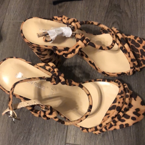 Leopard Print Heels - Picture 3 of 3